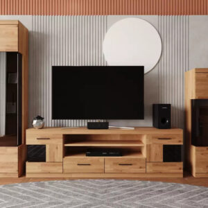 nowoczesne-meble-debowe-1.jpg Tammi puusta valmistettu vitriinkappi Raro 95