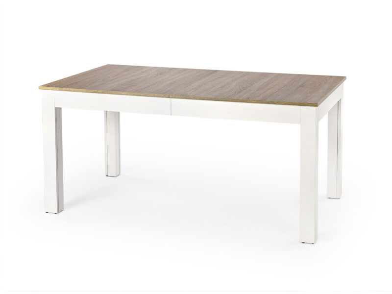SEWERYN 160/300 cm jätkettävä ruokapöytä tammi / valkoinen