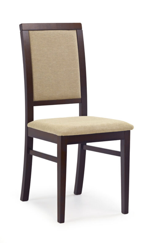 SYLWEK 1 tuolin väri: tumma pähkinä/TORENT BEIGE