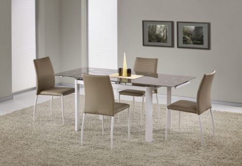 ALSTON jatkopöydän väri: beige/valkoinen
