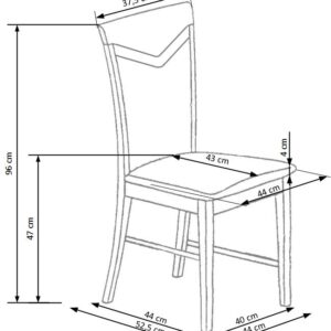 CITRONE tuolin väri: antiikkikirsikka II / mesh 1