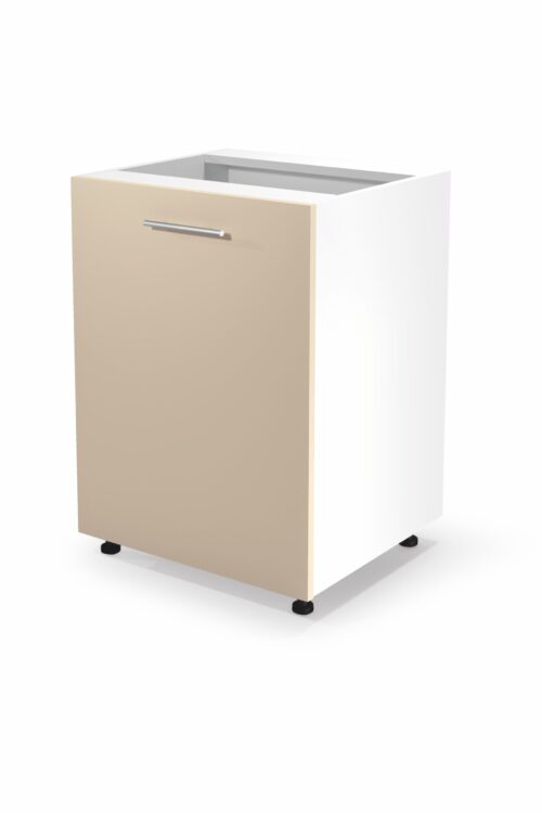 VENTO DK-60/82 pesuallaskaappi, väri: valkoinen / beige