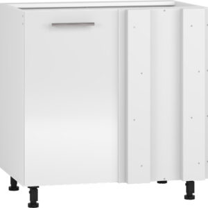 VENTO DN-100/82 kulma-alakaappi, väri: valkoinen