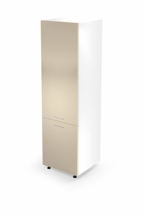 VENTO DL-60/214 korkea tavarakaappi, väri: valkoinen / beige