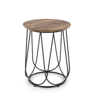 Kahvipöytä NUBIRA, musta / tammi