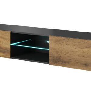 LIVO RTV-180W riippuva TV-taso, väri: antrasiitti/votantammi