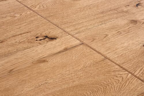 Pidentävä Ruokapöytä MASENO, vaalea tammi / musta