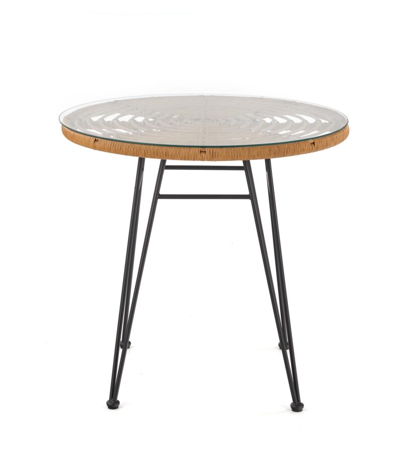 FALCON pöydän väri: luonnollinen / musta