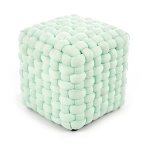 RUBIK-pouffin väri: vaaleanvihreä