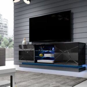TV-taso QIU 160 musta