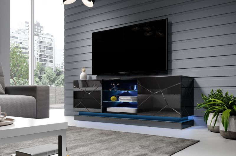 TV-taso QIU 160 musta