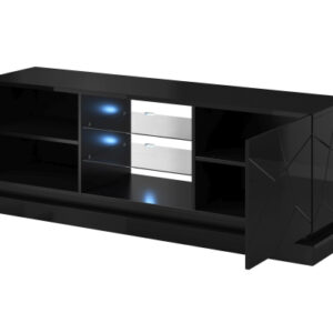 TV-taso QIU 160 musta