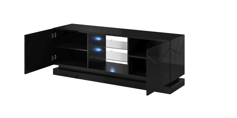 TV-taso QIU 160 musta