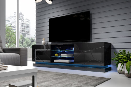 TV-taso QIU 200 musta