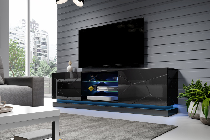 TV-taso QIU 200 musta
