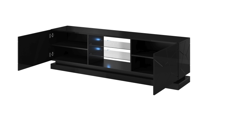 TV-taso QIU 200 musta