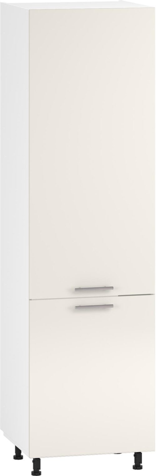 VENTO DU-60/214 korkea tavarakaappi, väri: valkoinen/beige