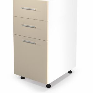 VENTO DS3-40/82 alakaappi laatikoilla, väri: valkoinen / beige