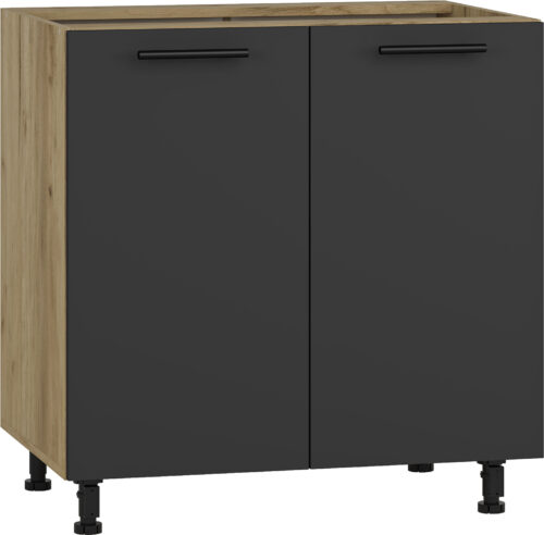 VENTO D-80/82 alakaappi, väri: craft tammi/antrasiitti