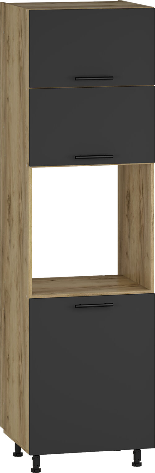 VENTO DP-60/214 korkea tavarakaappi, väri: craft tammi/antrasiitti