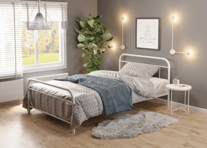 Sänky LIIR 90, valkoinen