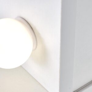 Laatikollinen meikkipöytä HOLLY, valkoinen