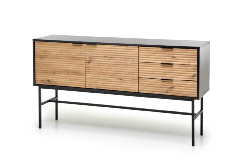MURANO KM-1 lipasto, väri: artesaani tammi/musta