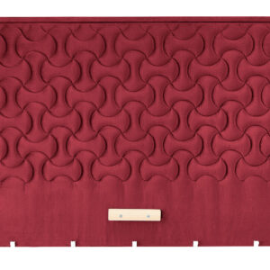 Sängynpääty MONTERO W2, burgundinpunainen Monolith 59