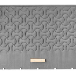 Sängyn pääty MONTERO W2, harmaa Monolith 85