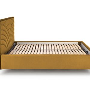 Sängyn pääty MONTERO W3, sinappikeltainen Monolith 48