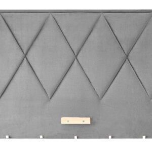 Sängynpääty MONTERO W4, harmaa Monolith 85