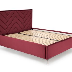 Sänky MONTERO 160x200, burgundinpunainen Monolith 59