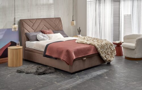 CONTINENTAL 1 160 sänky, beige - Monolith 09