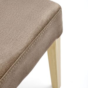 VERMONT tuoli, hunajatammi / beige Monolith 09