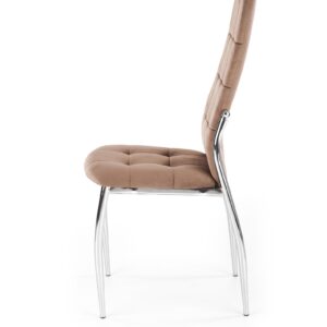 K416 tuoli, beige sametti