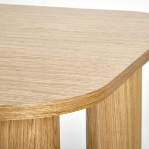 ELEFANTE RECTANGLE jatkopöytä, luonnontammea