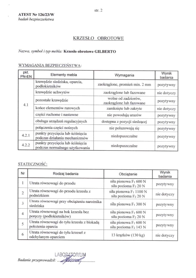 GILBERTO tuoli, musta
