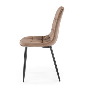 K417 tuoli, beige sametti