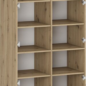 FORMO - K6 corps MODULAARIIN VAATEKAAPPIJÄRJESTELMÄ - käsityöläinen tammi