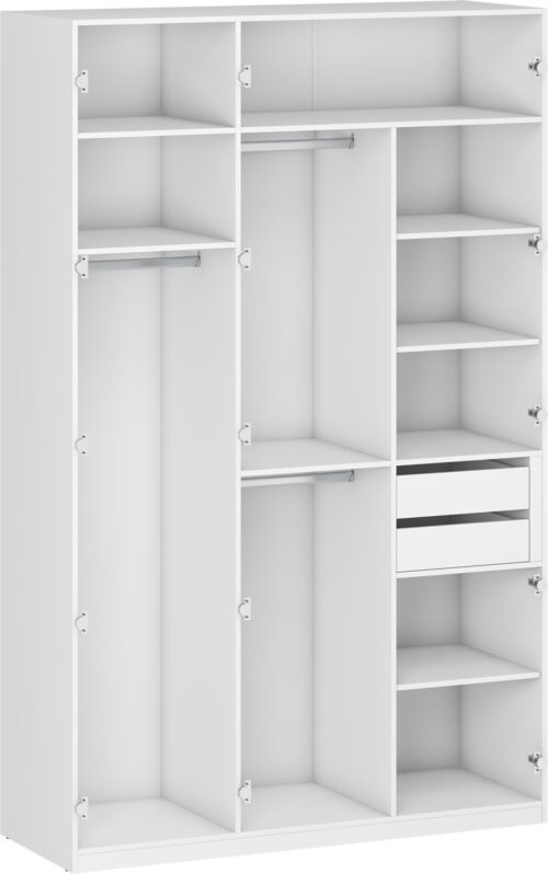 FORMO - K7 corps MODULAARIIN VAATEKAAPPIJÄRJESTELMÄ - valkoinen