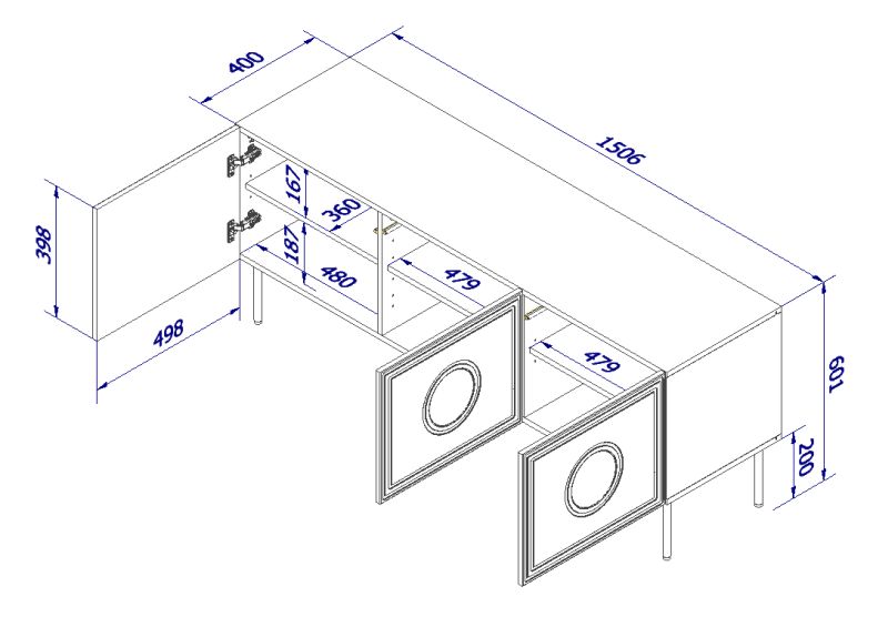 PALAZZO TV-taso 150 (3D)