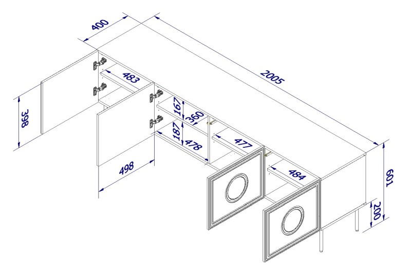 PALAZZO TV-taso 200 (4D)