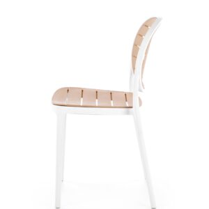 K529 tuoli valkoinen / luonnollinen