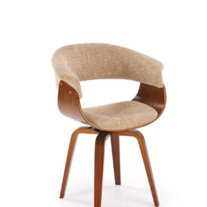 K545 tuoli, beige/pähkinä