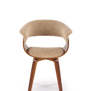 K545 tuoli, beige/pähkinä