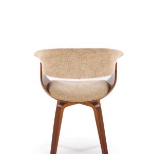 K545 tuoli, beige/pähkinä