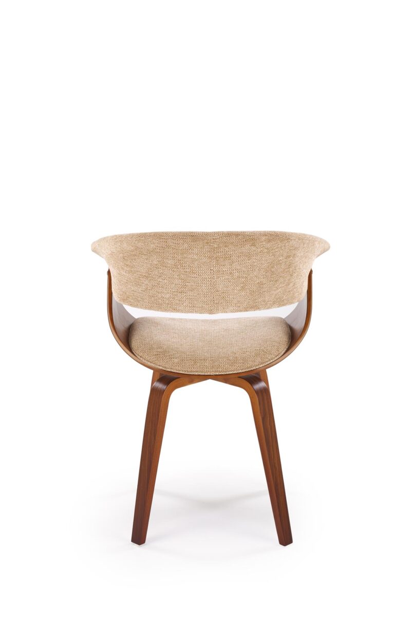 K545 tuoli, beige/pähkinä