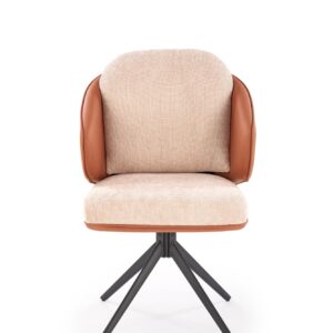 K554 tuoli, ruskea / beige