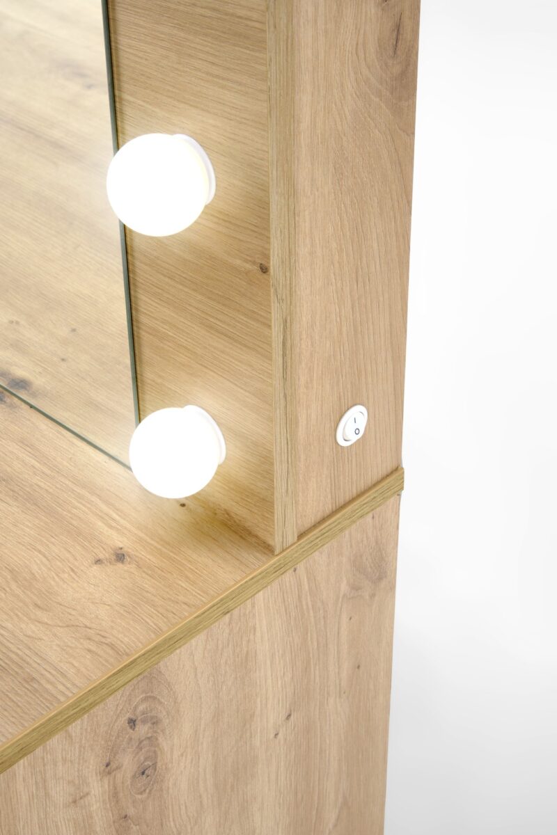 Meikkipöytä HOLLY, artisan tammi