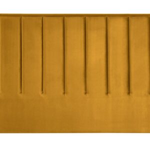 Sängyn pääty MONTERO W6, sinapinkeltainen Monolith 48